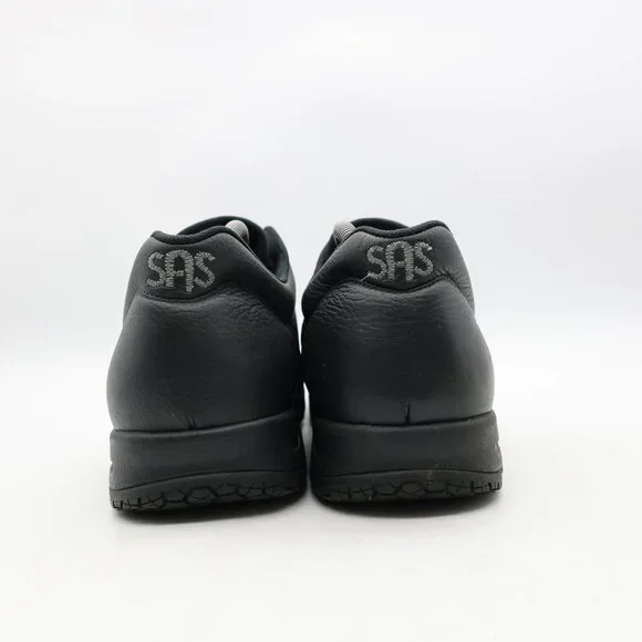 SAS Liberty Slip Resistant Sneakers Oxfords Men's Size 10.5 M Black Leather